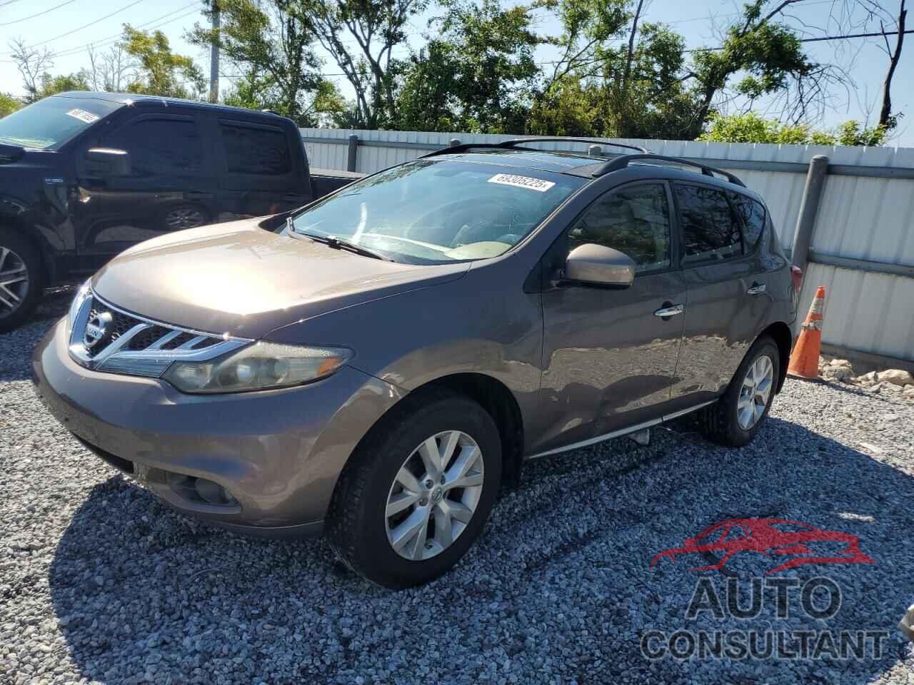 NISSAN MURANO 2013 - JN8AZ1MU0DW208481