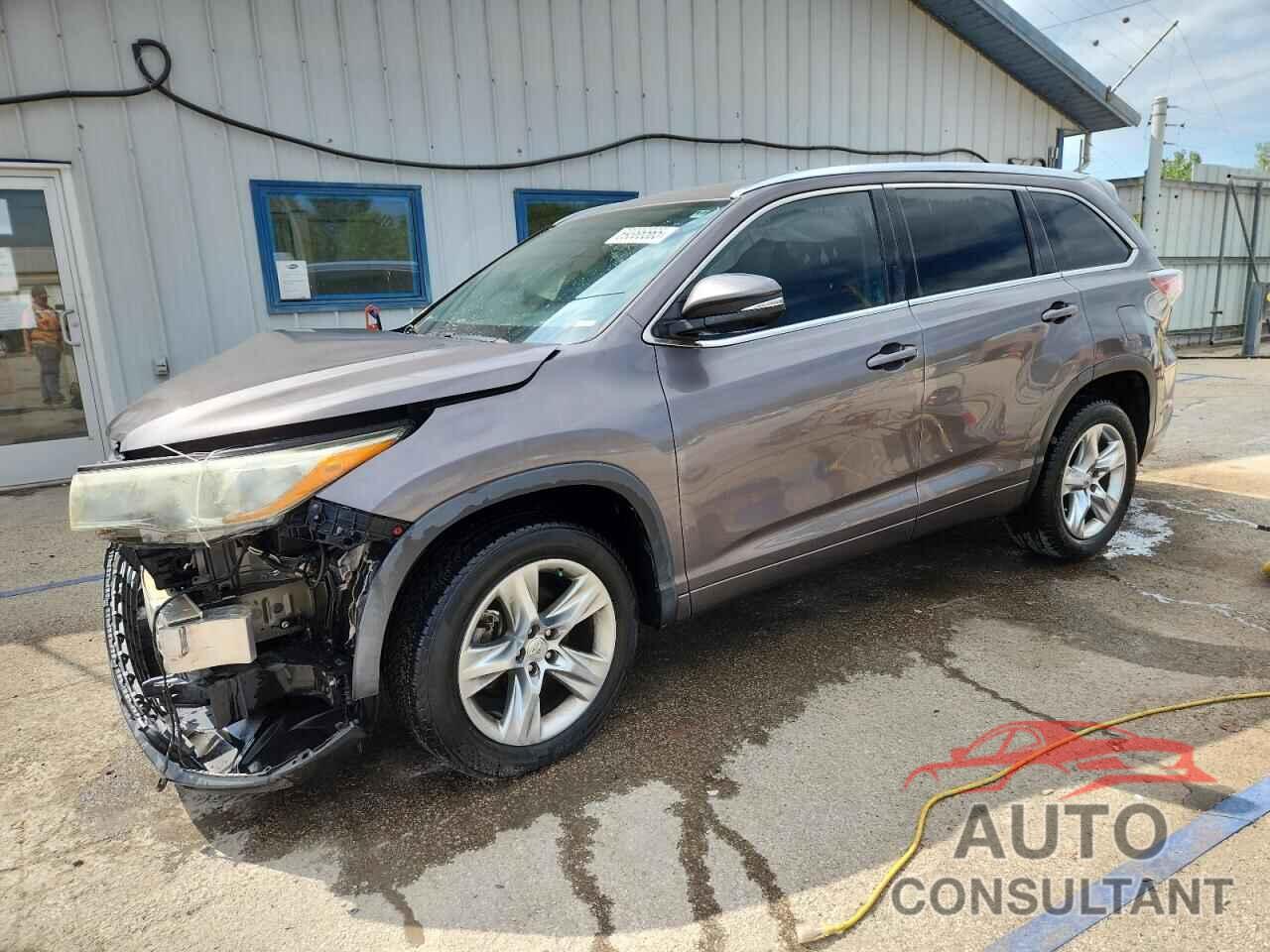 TOYOTA HIGHLANDER 2015 - 5TDYKRFHXFS108310