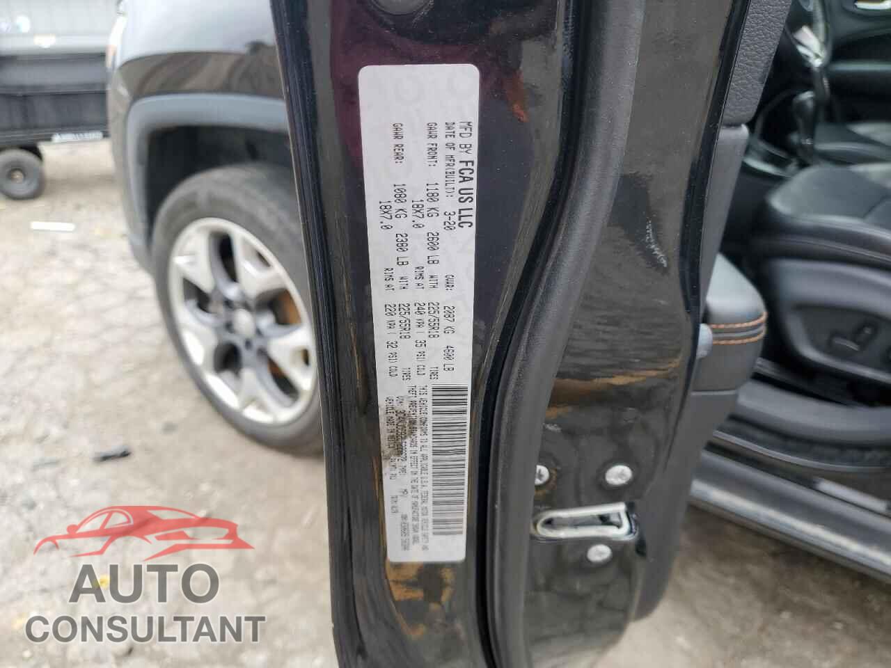 JEEP COMPASS 2020 - 3C4NJDCB2LT223672