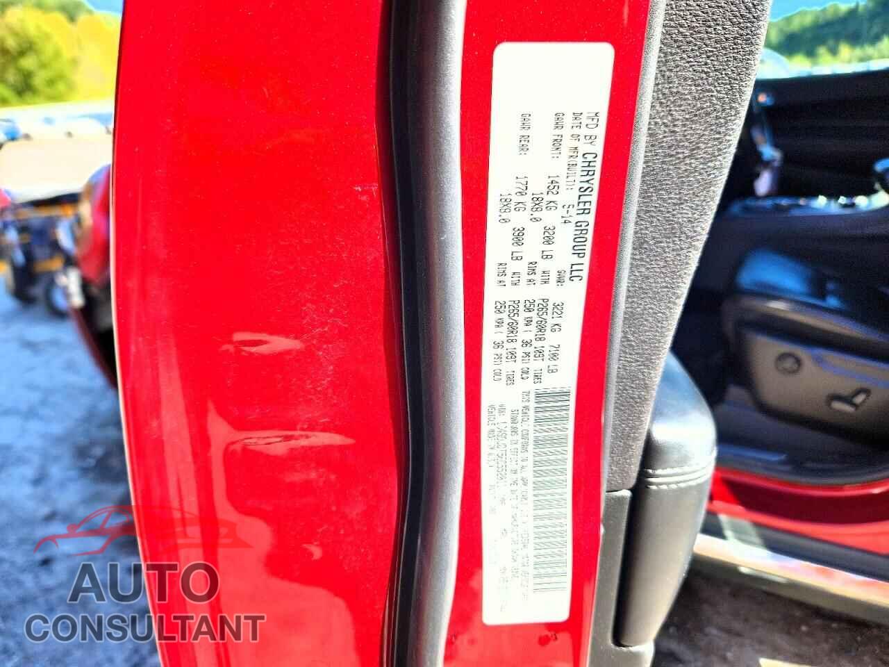 DODGE DURANGO 2014 - 1C4SDJDT5EC552011