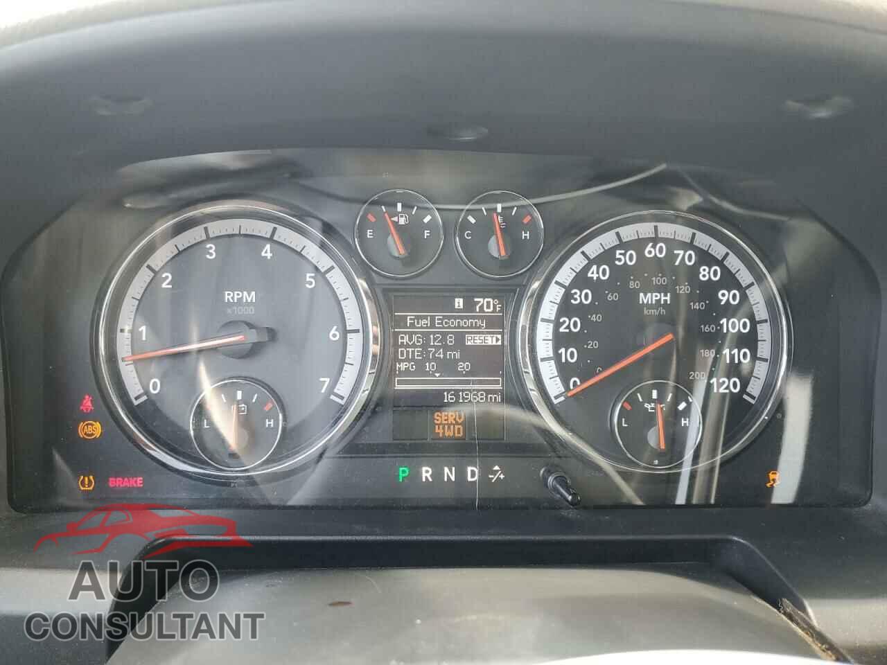 DODGE RAM 1500 2012 - 1C6RD7KT7CS283315