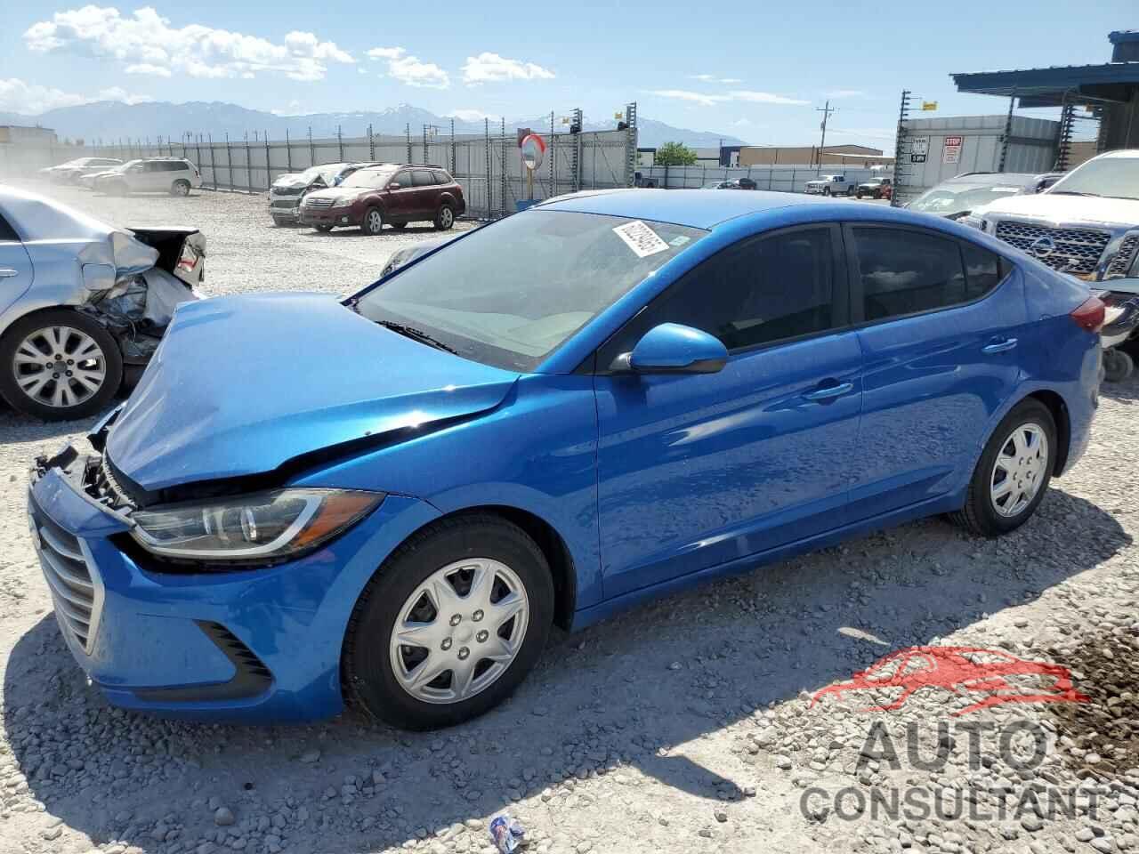HYUNDAI ELANTRA 2018 - KMHD74LFXJU607565