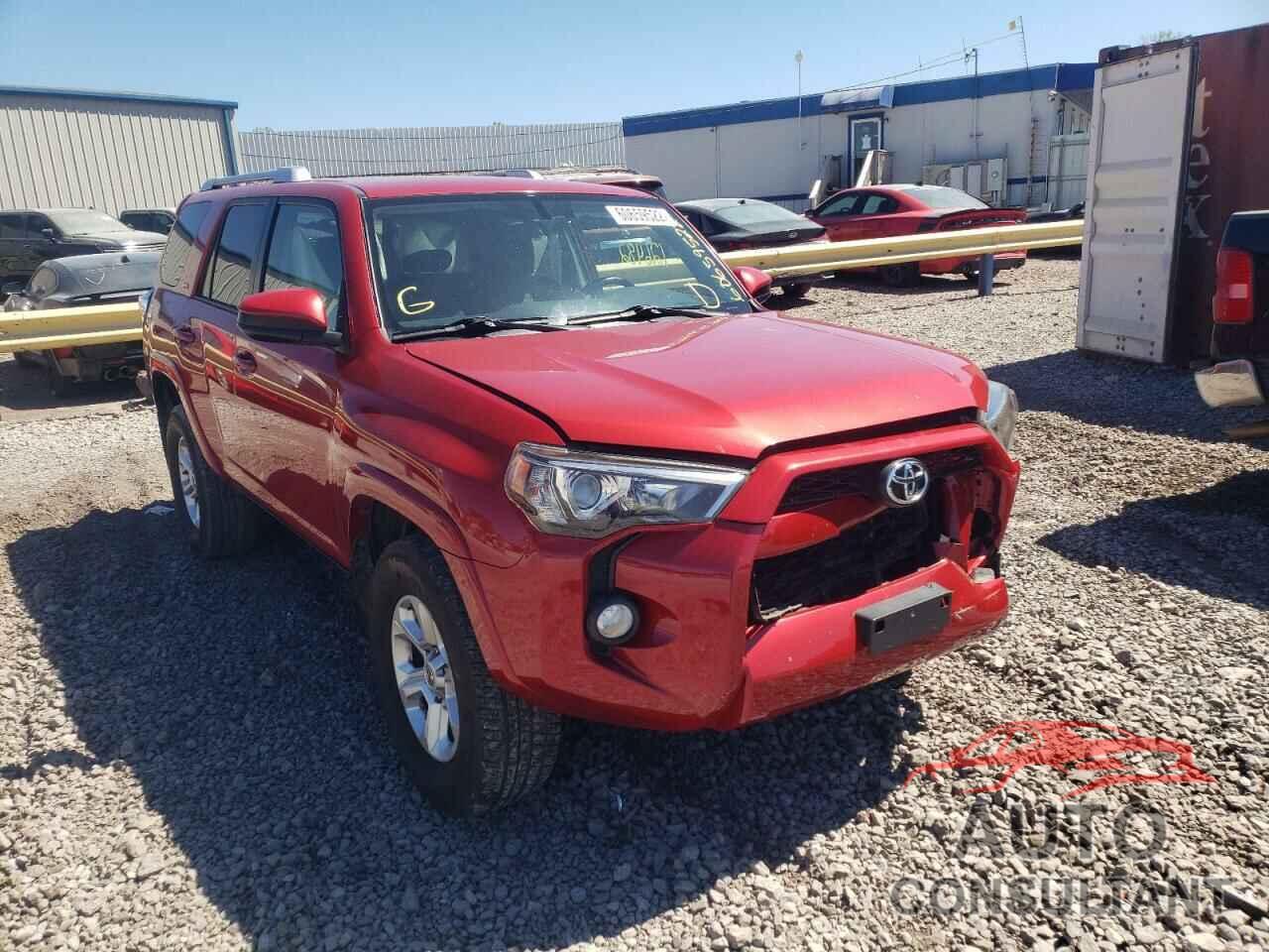 TOYOTA 4RUNNER 2016 - JTEBU5JR0G5335842