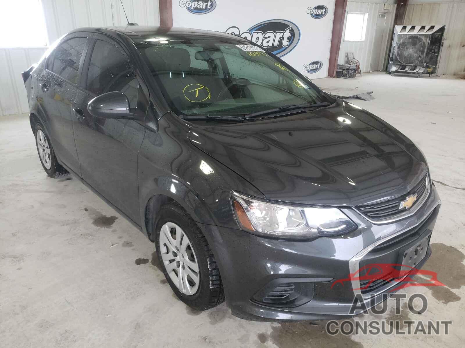 CHEVROLET SONIC 2019 - 1G1JB5SB2K4112572