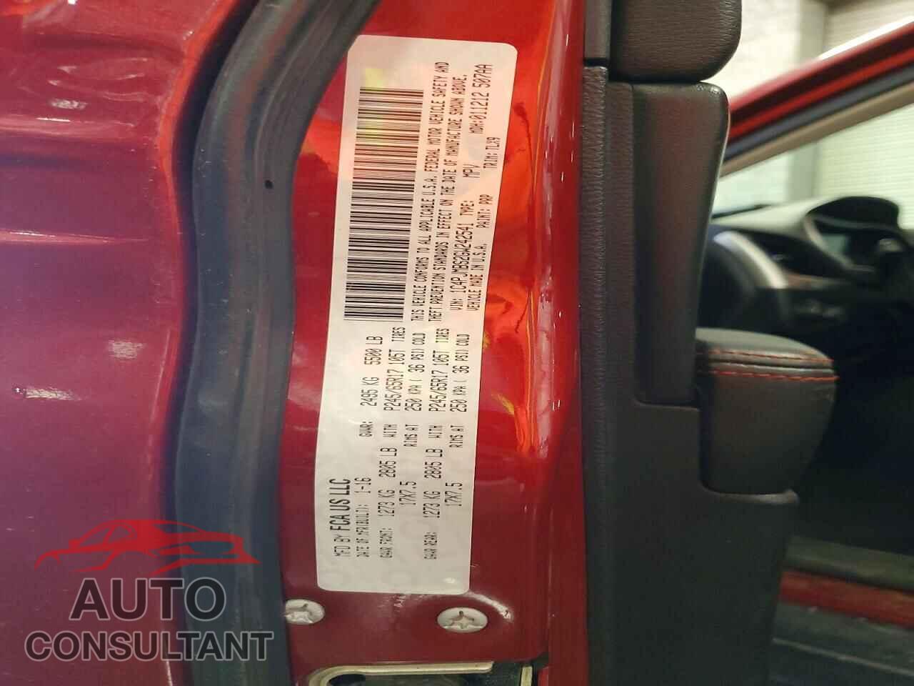 JEEP CHEROKEE 2016 - 1C4PJMBS2GW242541