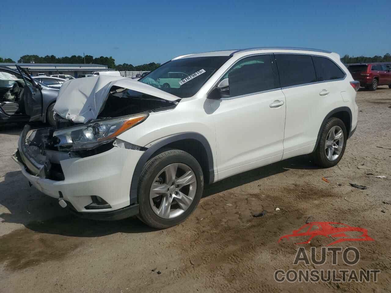 TOYOTA HIGHLANDER 2015 - 5TDYKRFHXFS088043