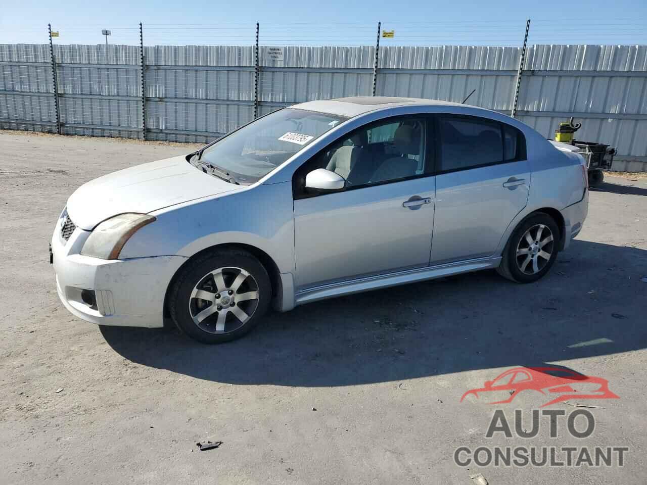 NISSAN SENTRA 2012 - 3N1AB6AP9CL775548