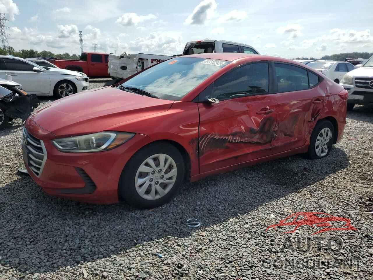 HYUNDAI ELANTRA 2017 - 5NPD74LF4HH126042
