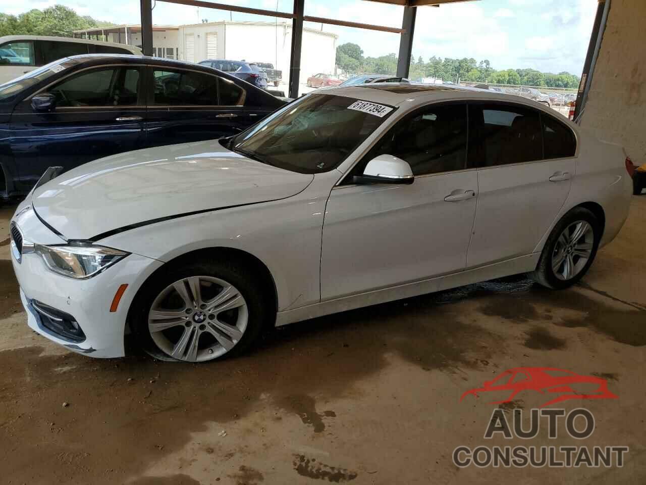 BMW 3 SERIES 2017 - WBA8B9G33HNU52991