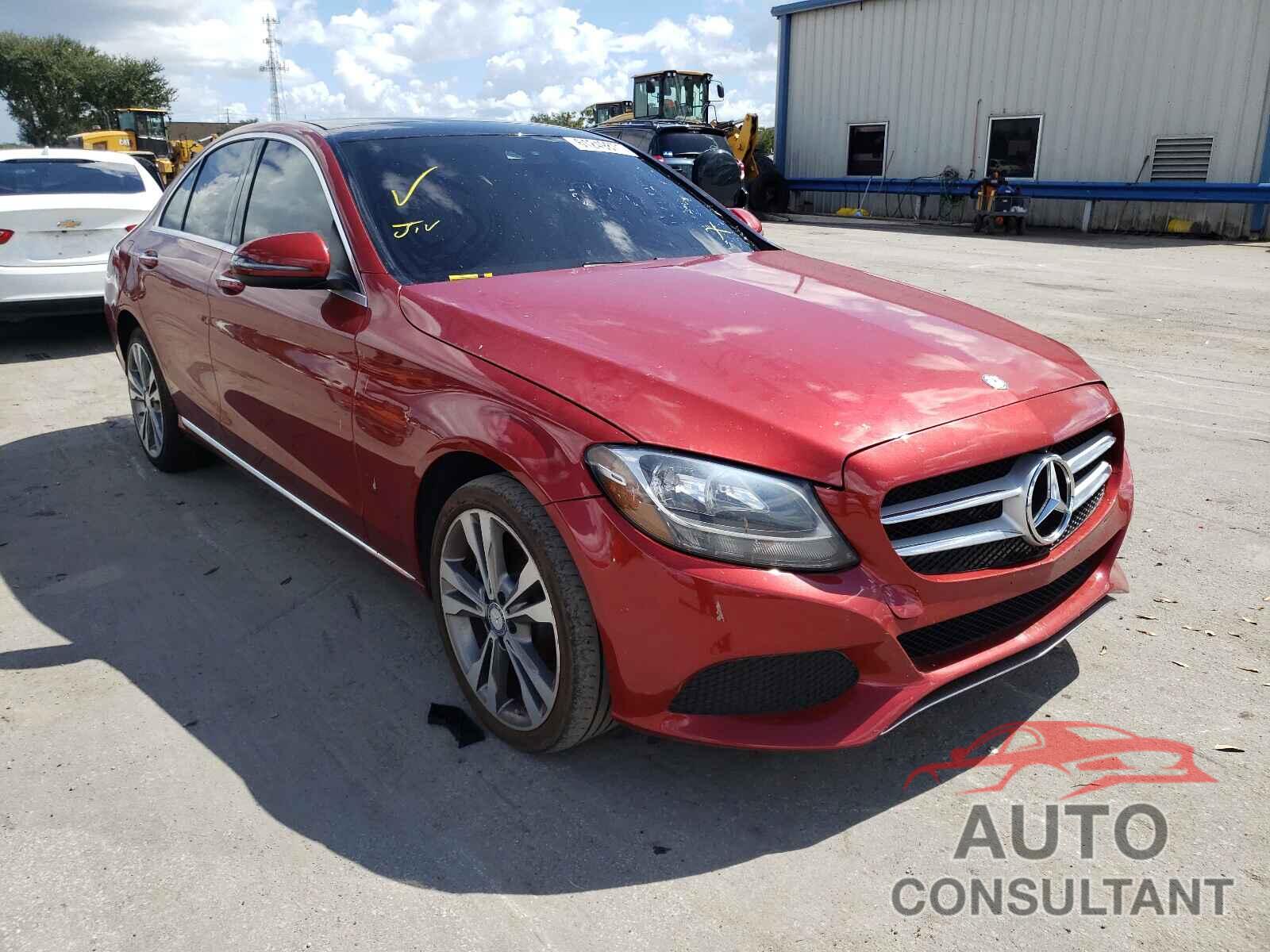 MERCEDES-BENZ C-CLASS 2016 - 55SWF4KB2GU158056