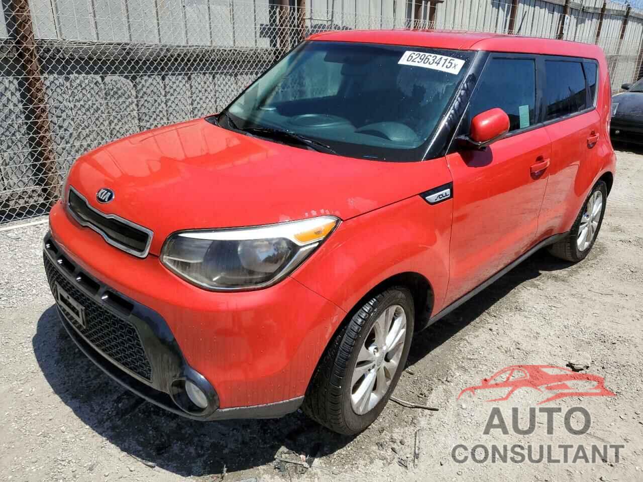 KIA SOUL 2016 - KNDJP3A52G7818780