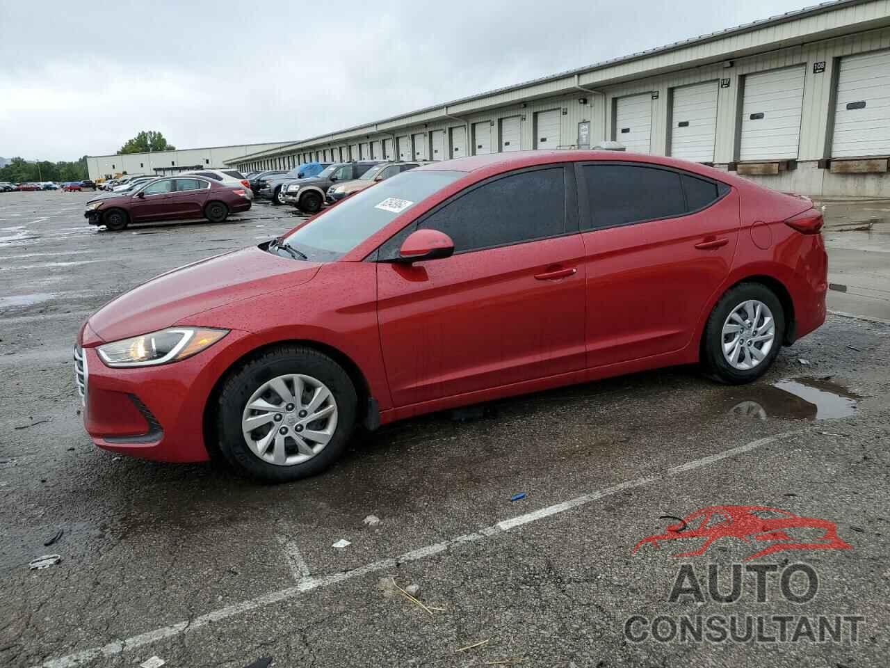 HYUNDAI ELANTRA 2018 - KMHD74LF2JU453739