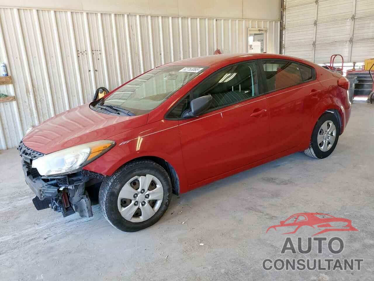 KIA FORTE 2016 - KNAFK4A67G5563555