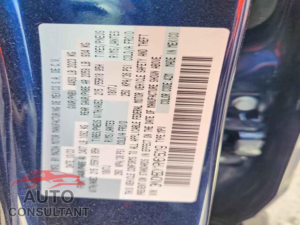 MAZDA CX30 2024 - 3MVDMBDY1RM615019