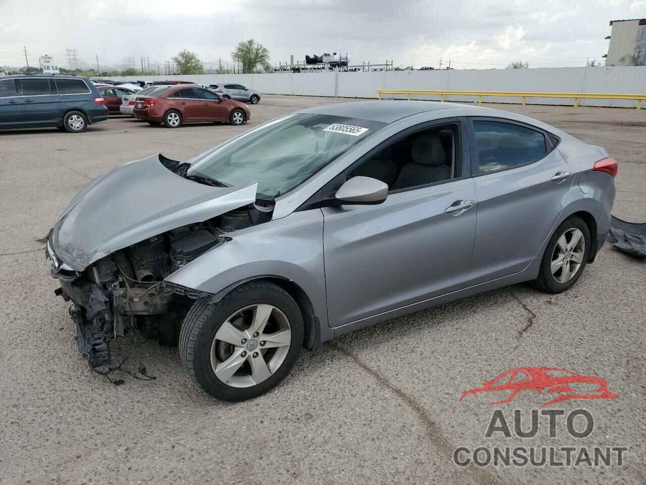 HYUNDAI ELANTRA 2013 - KMHDH4AE0DU566780