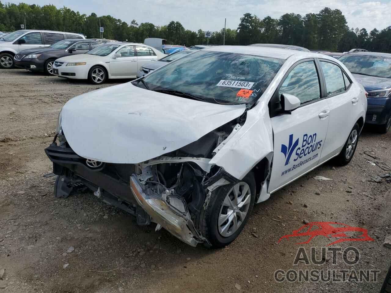 TOYOTA COROLLA 2016 - 2T1BURHEXGC557970
