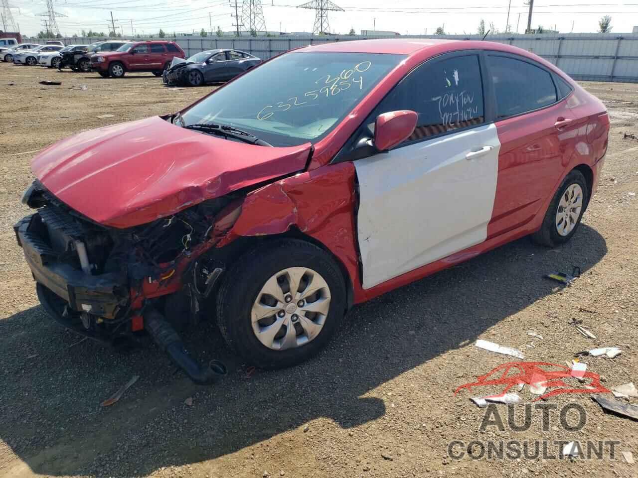 HYUNDAI ACCENT 2016 - KMHCT4AE7GU974739