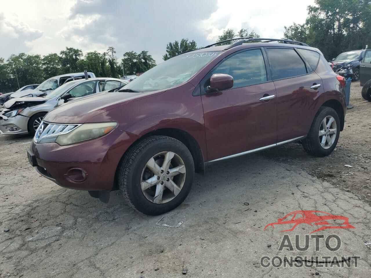 NISSAN MURANO 2010 - JN8AZ1MW2AW106385