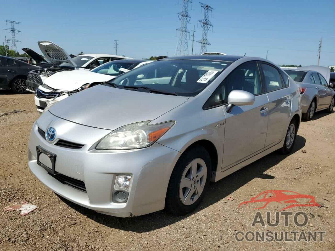 TOYOTA PRIUS 2010 - JTDKN3DUXA0134167