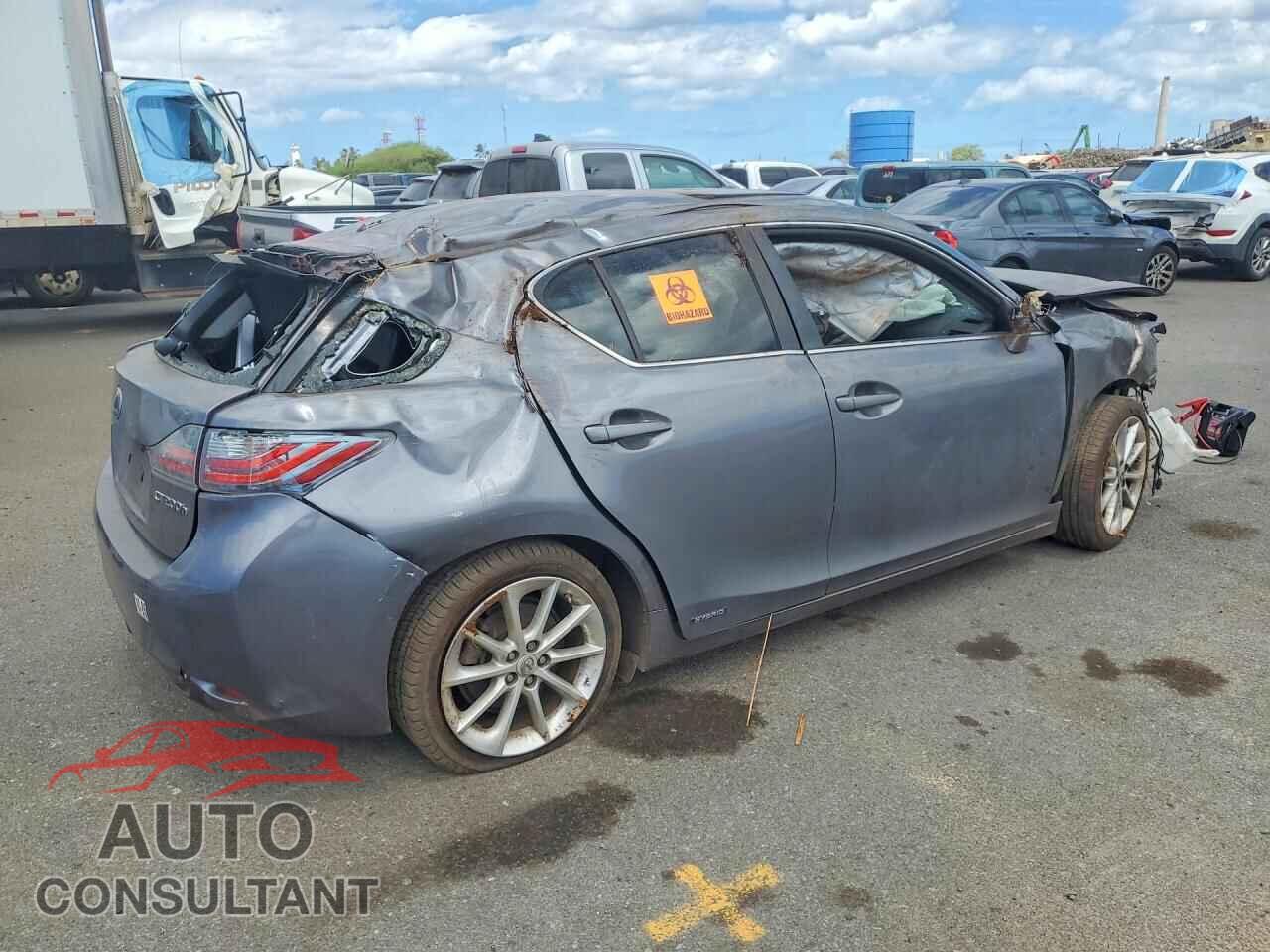 LEXUS CT 200 2012 - JTHKD5BH8C2103588