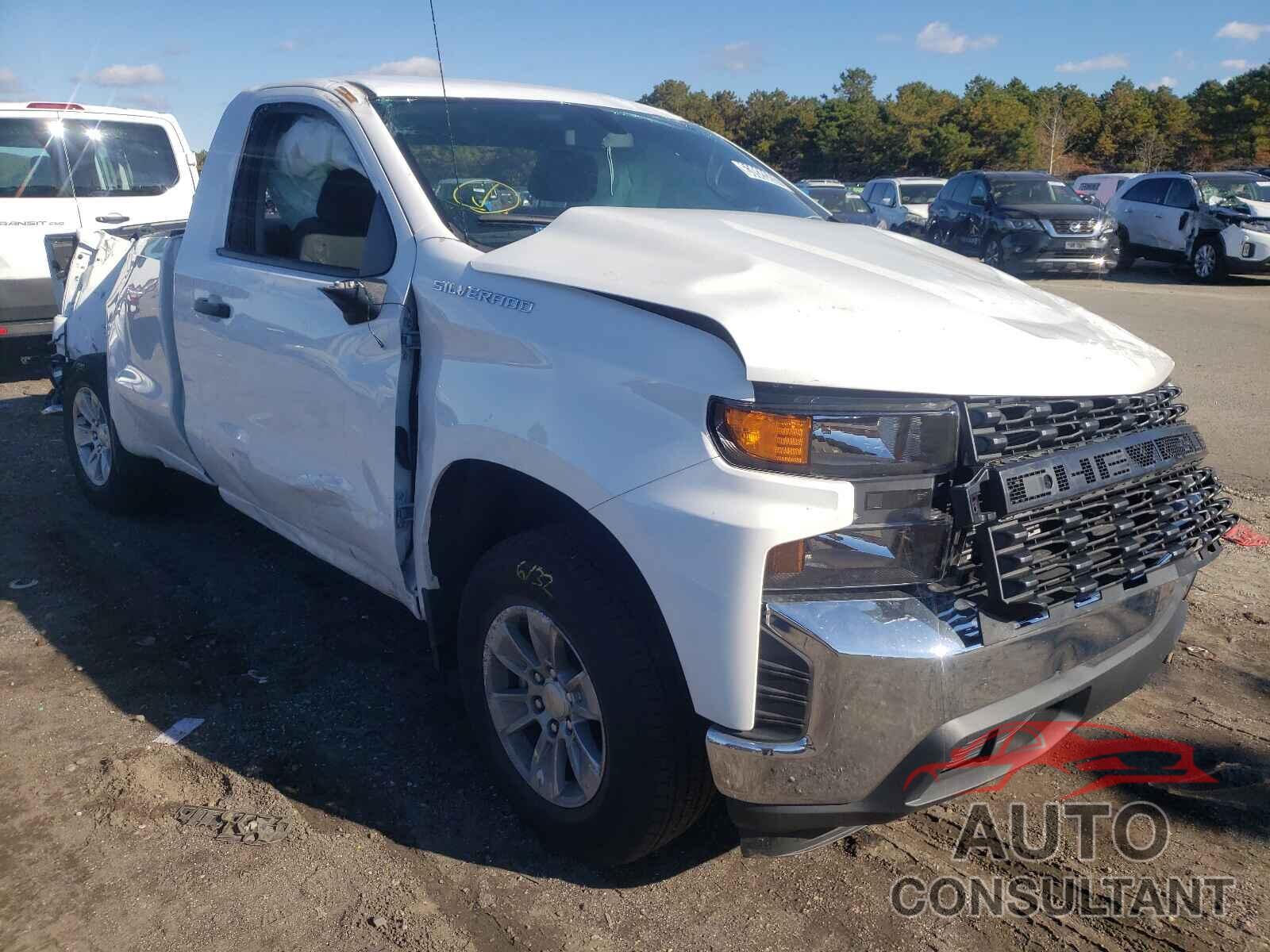 CHEVROLET SILVERADO 2021 - 3GCNWAEF3MG293899