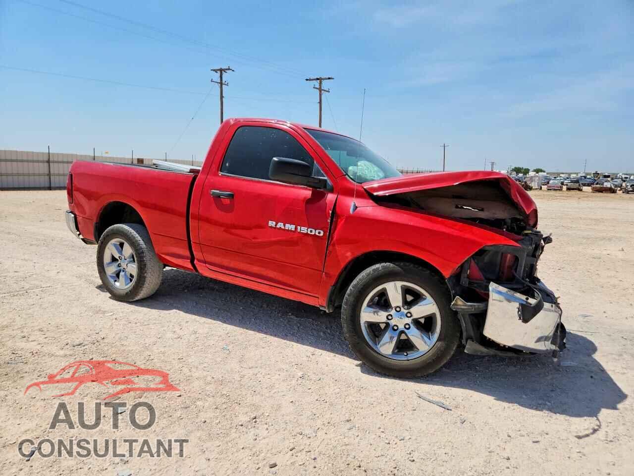 DODGE RAM 1500 2012 - 3C6JD6AP6CG263012