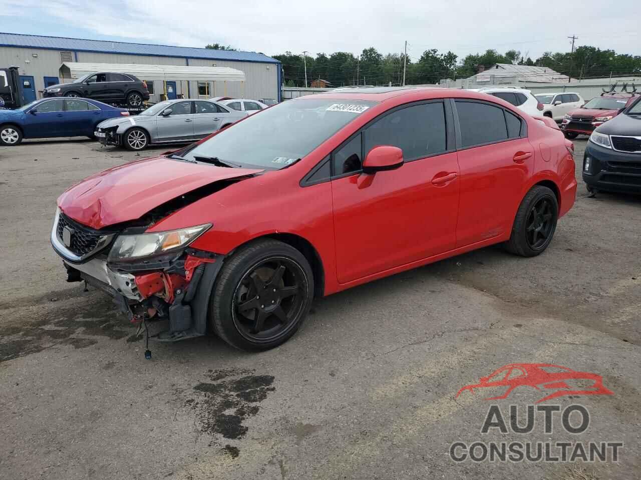 HONDA CIVIC 2013 - 2HGFB6E50DH709753
