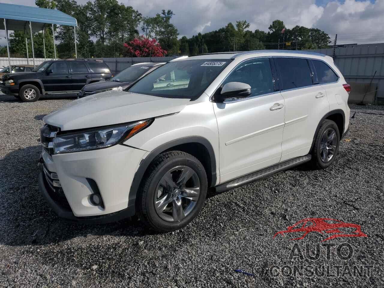 TOYOTA HIGHLANDER 2018 - 5TDYZRFH6JS248603