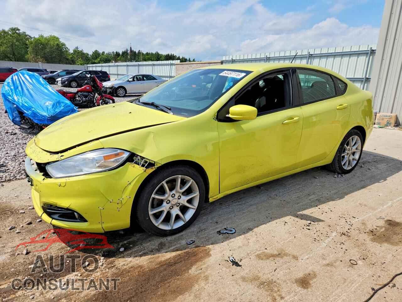 DODGE DART 2013 - 1C3CDFBA2DD298547
