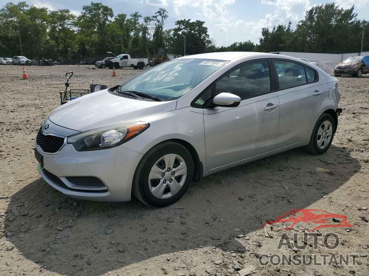 KIA FORTE 2016 - KNAFK4A64G5572312