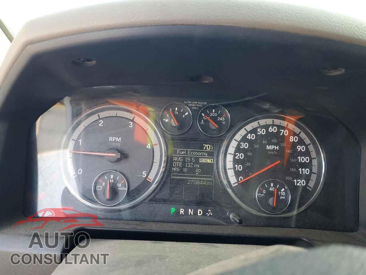 DODGE RAM 3500 2012 - 3C63D3GL3CG123009