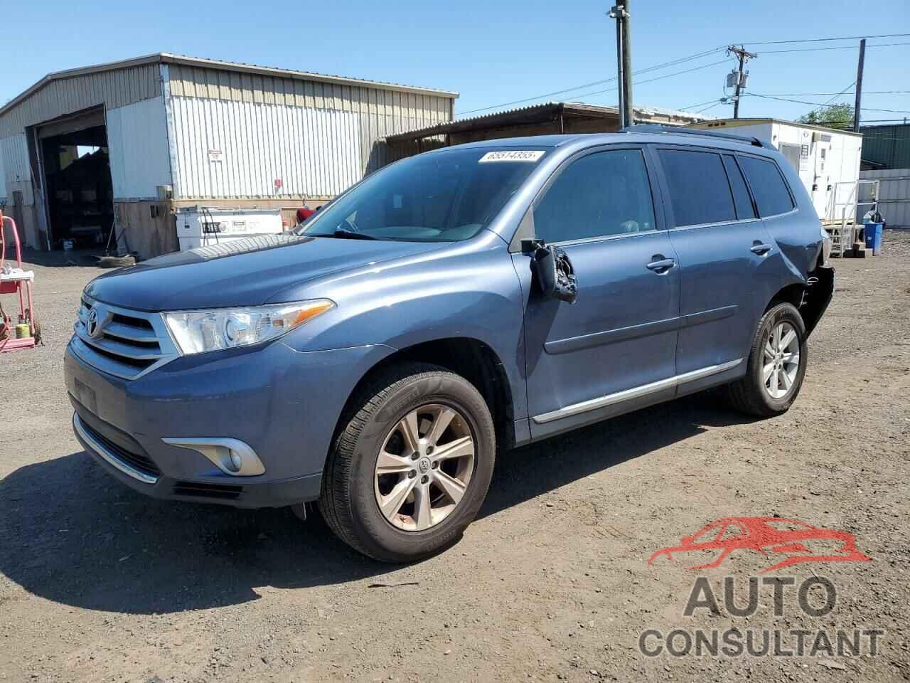 TOYOTA HIGHLANDER 2013 - 5TDBK3EH2DS233951