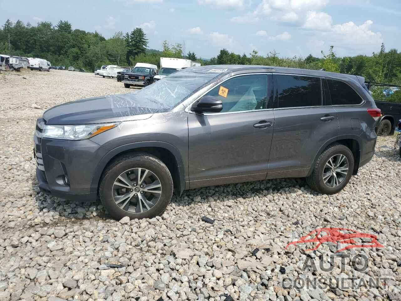 TOYOTA HIGHLANDER 2018 - 5TDBZRFH4JS498976