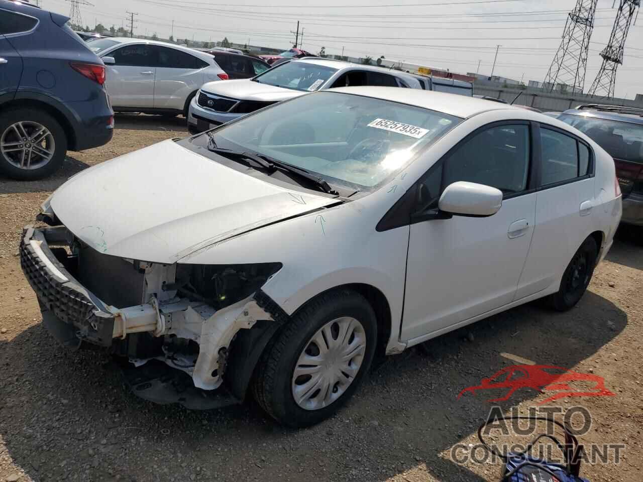 HONDA INSIGHT 2011 - JHMZE2H35BS004909