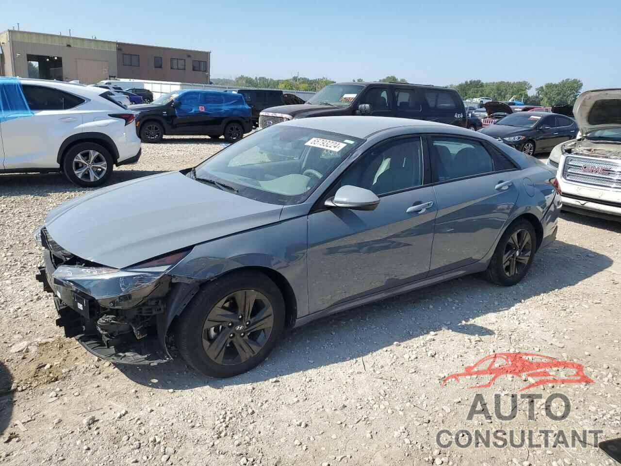 HYUNDAI ELANTRA 2021 - KMHLM4AJ7MU004119