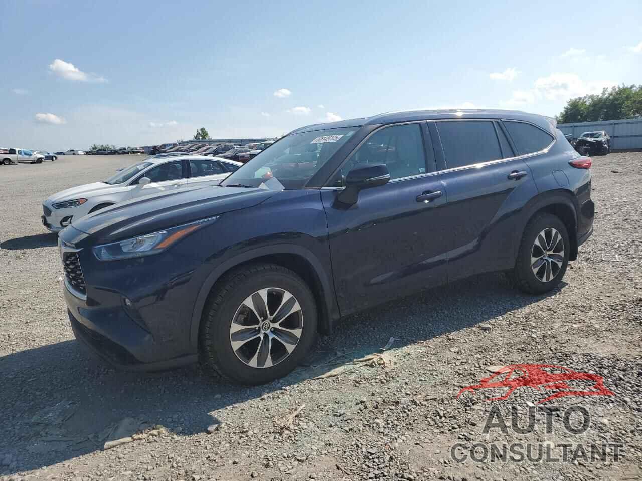 TOYOTA HIGHLANDER 2020 - 5TDHZRBH8LS515460