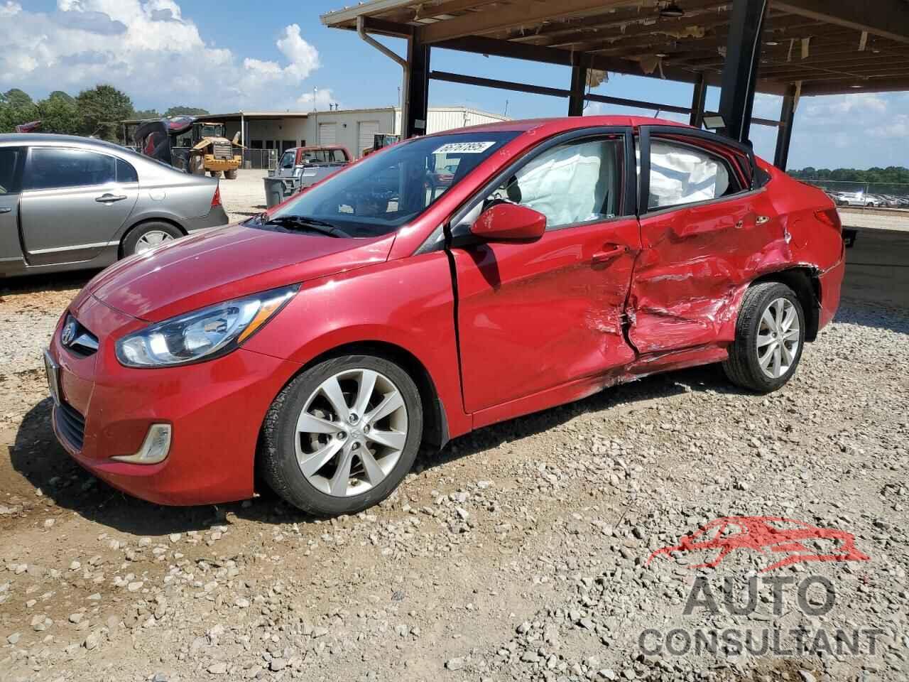 HYUNDAI ACCENT 2012 - KMHCU4AE1CU133698