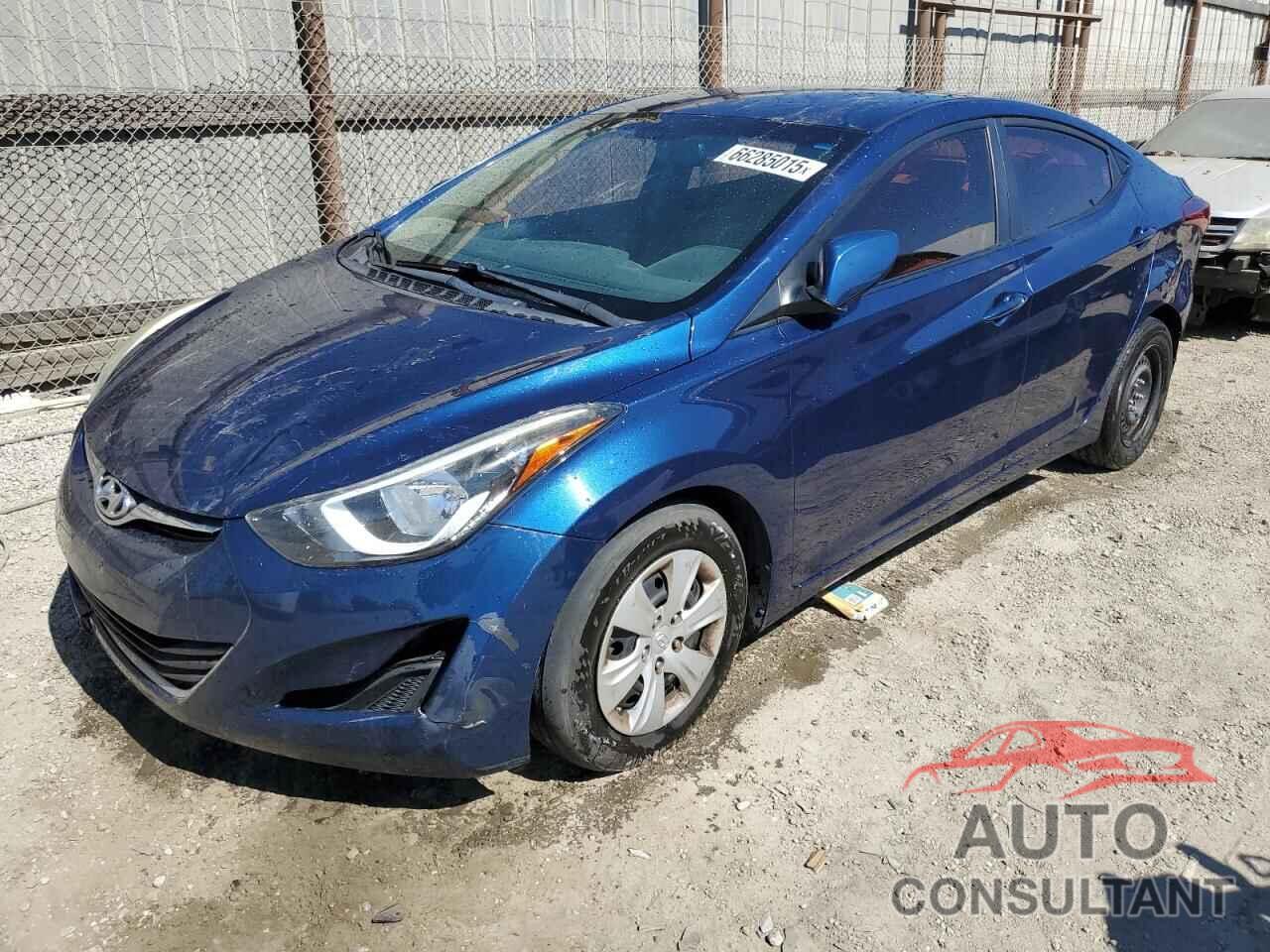HYUNDAI ELANTRA 2016 - 5NPDH4AE9GH751011