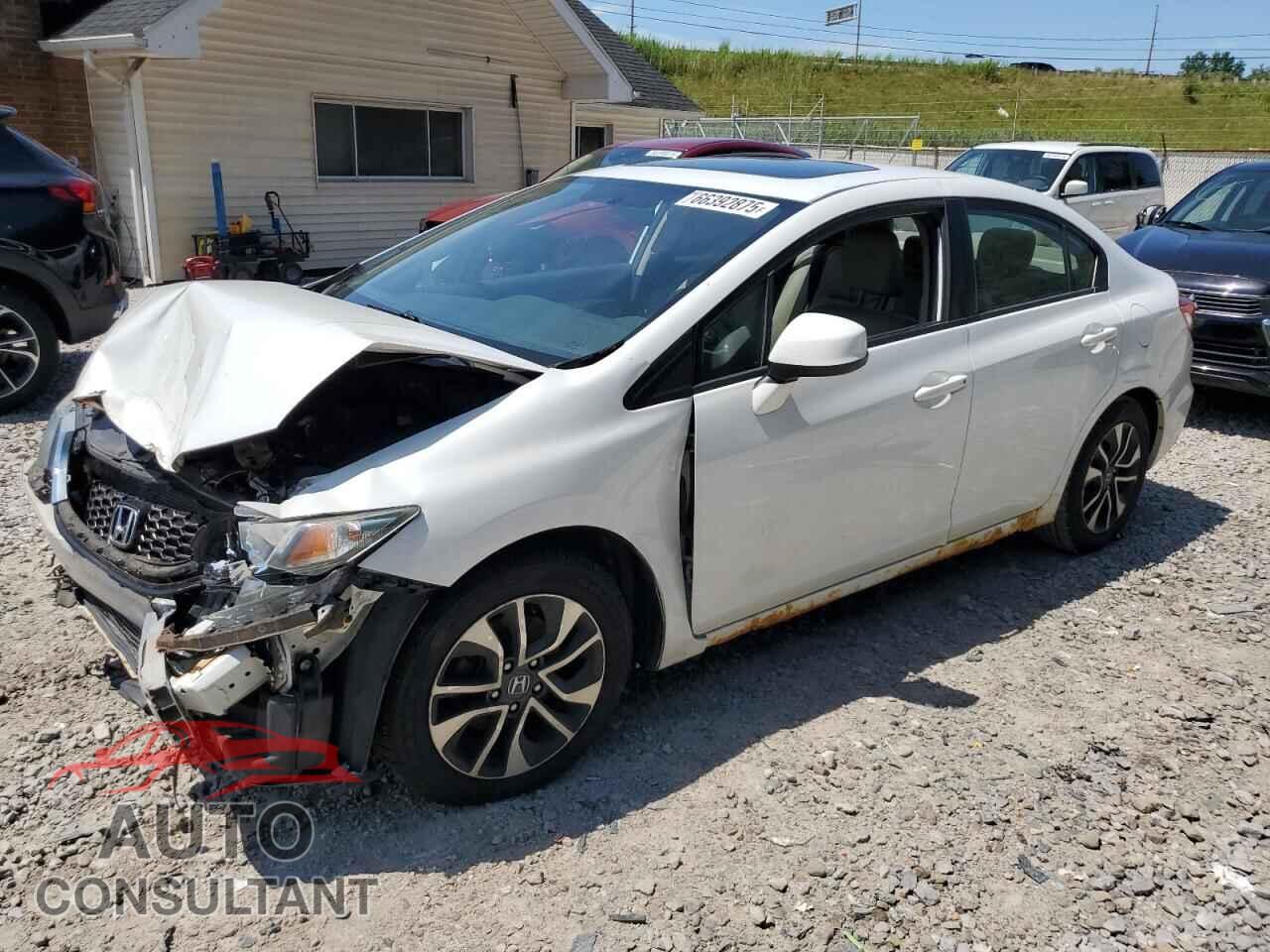 HONDA CIVIC 2013 - 19XFB2F95DE077384