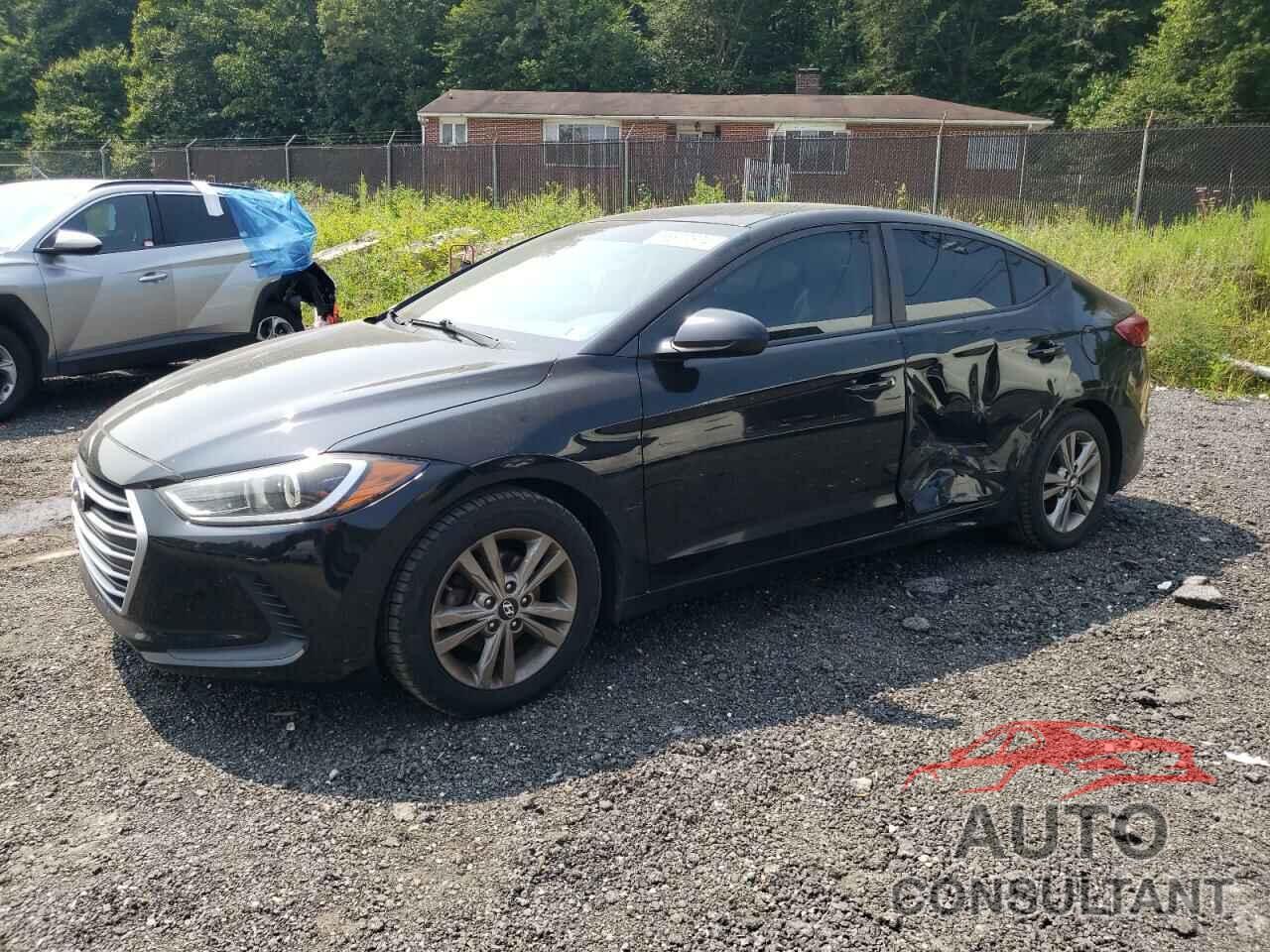 HYUNDAI ELANTRA 2017 - KMHD84LF9HU160234