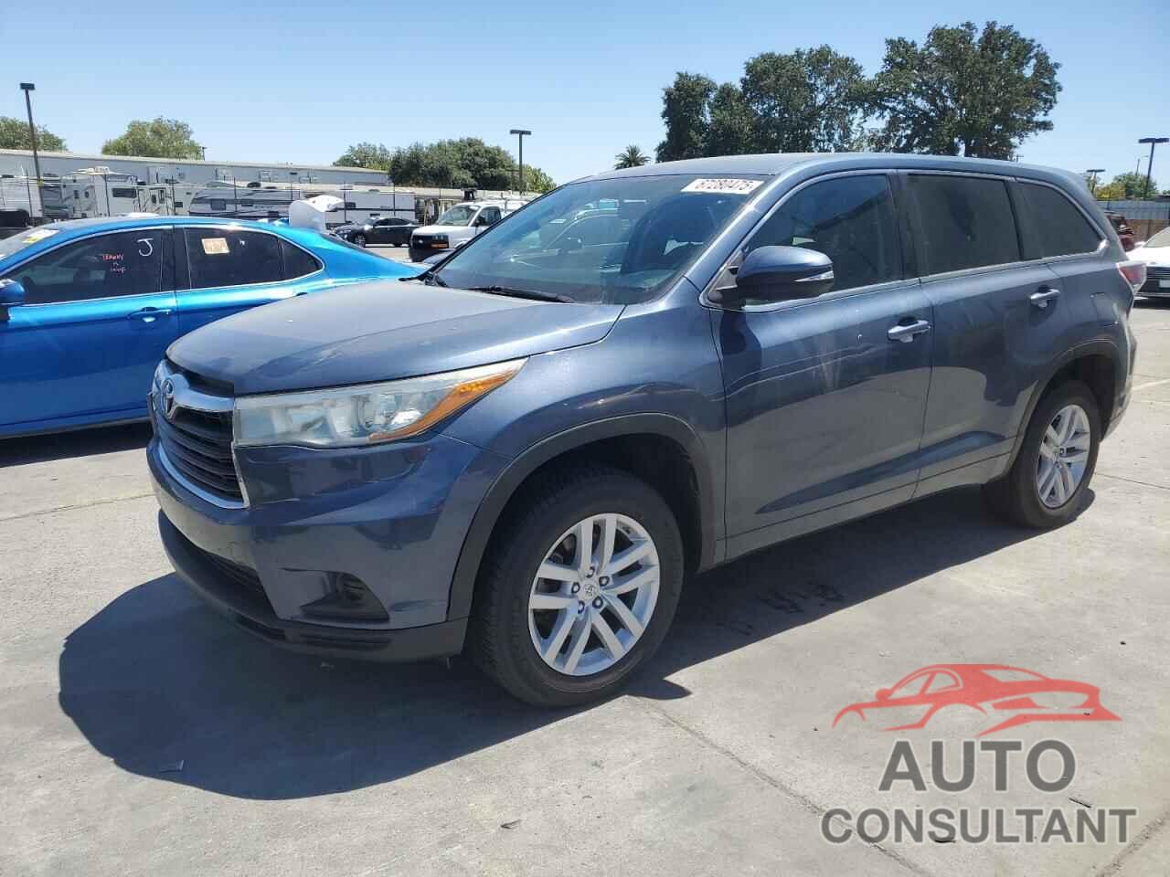 TOYOTA HIGHLANDER 2015 - 5TDZARFH3FS014857