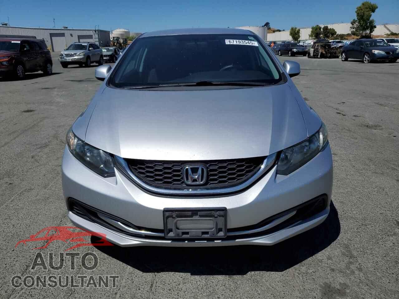 HONDA CIVIC 2013 - 19XFB2F52DE256267