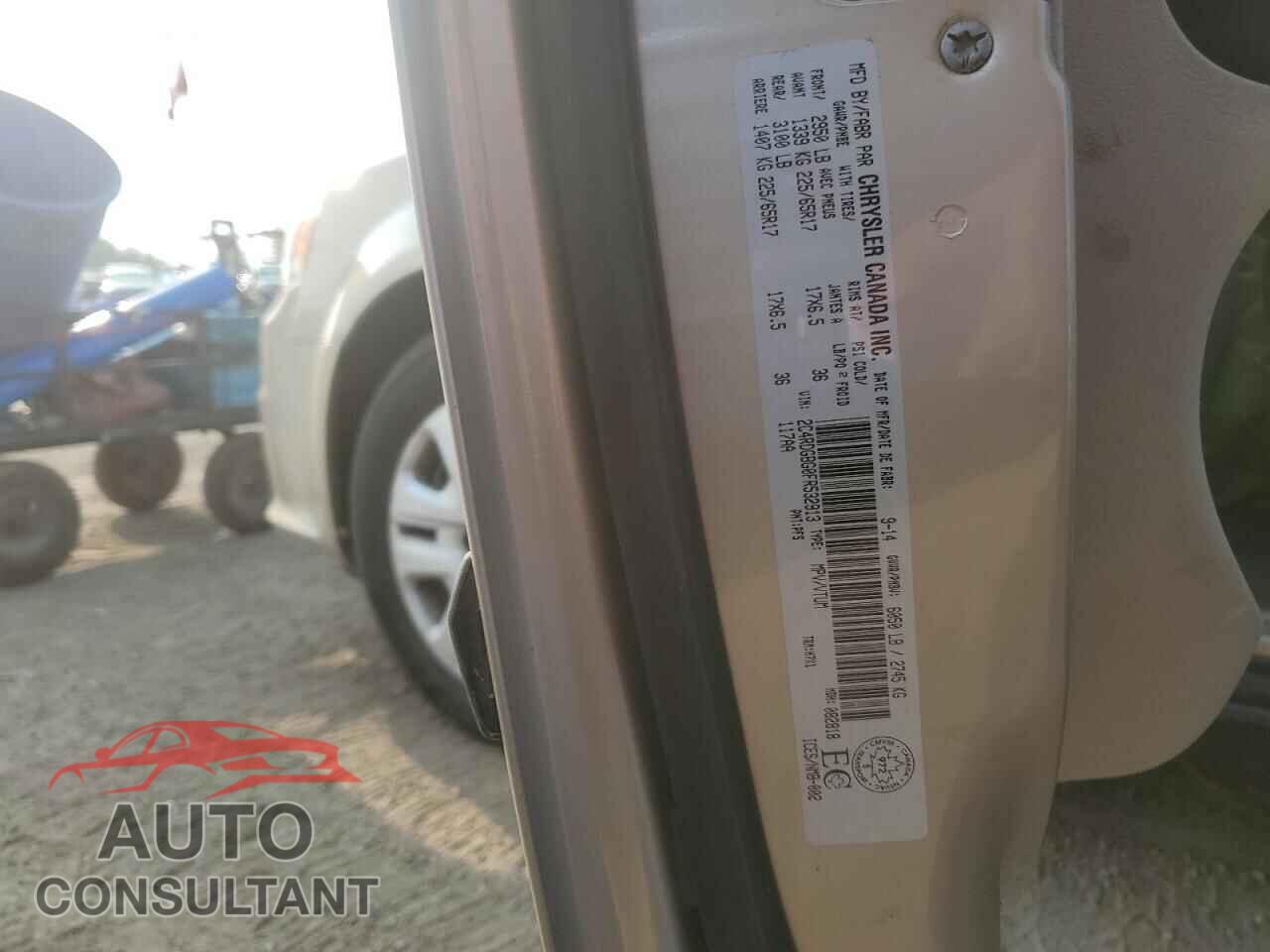 DODGE CARAVAN 2015 - 2C4RDGBG0FR532913