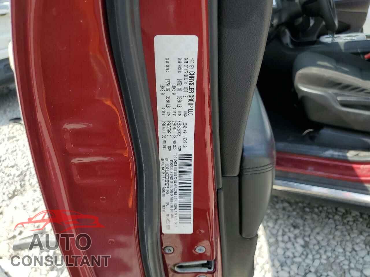 DODGE DURANGO 2013 - 1C4RDJAGXDC565275