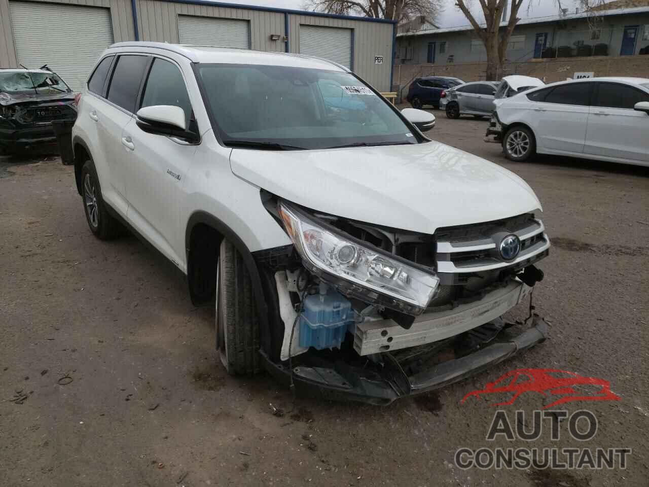 TOYOTA HIGHLANDER 2019 - 5TDJGRFH9KS063616