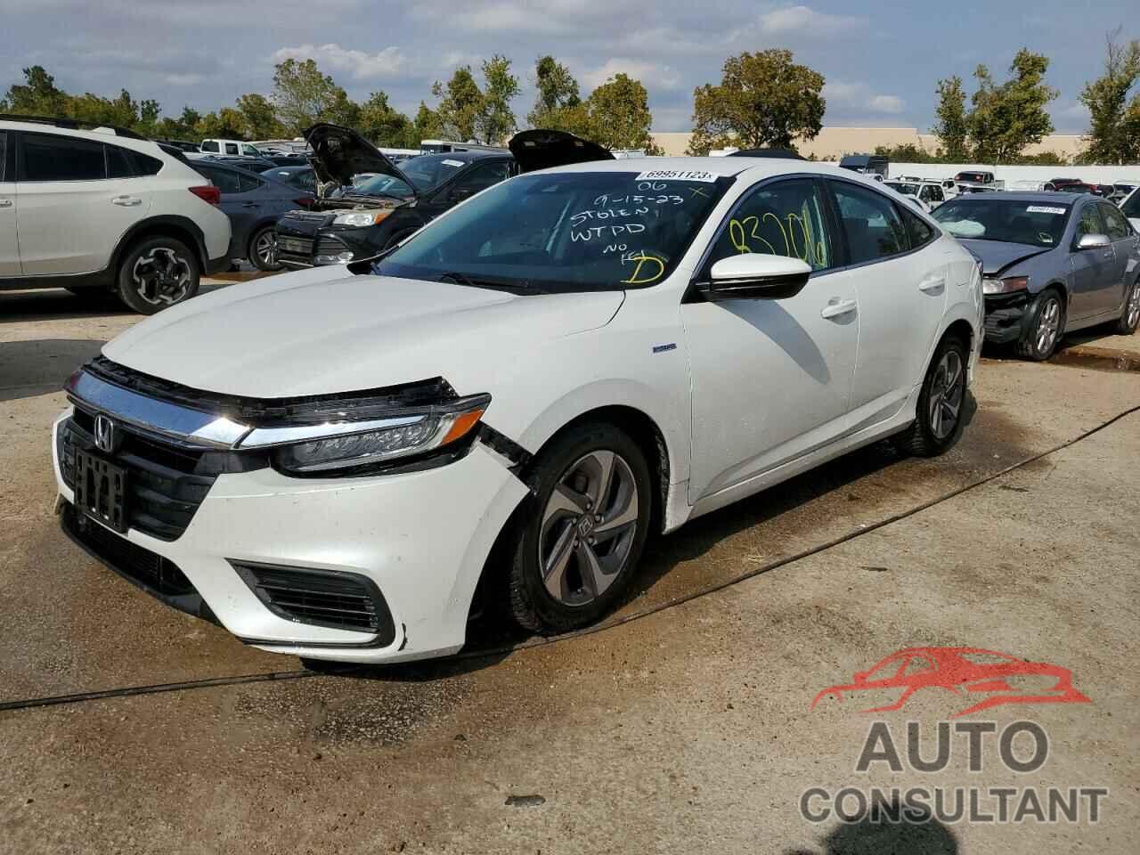 HONDA INSIGHT 2019 - 19XZE4F5XKE021404