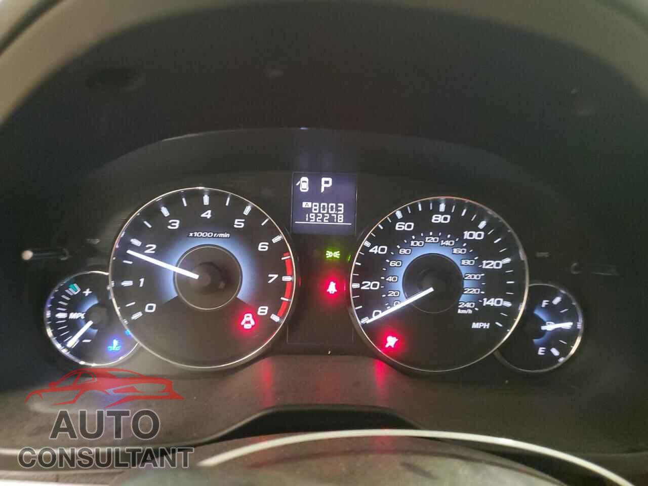 SUBARU OUTBACK 2010 - 4S4BRBCC8A3365151