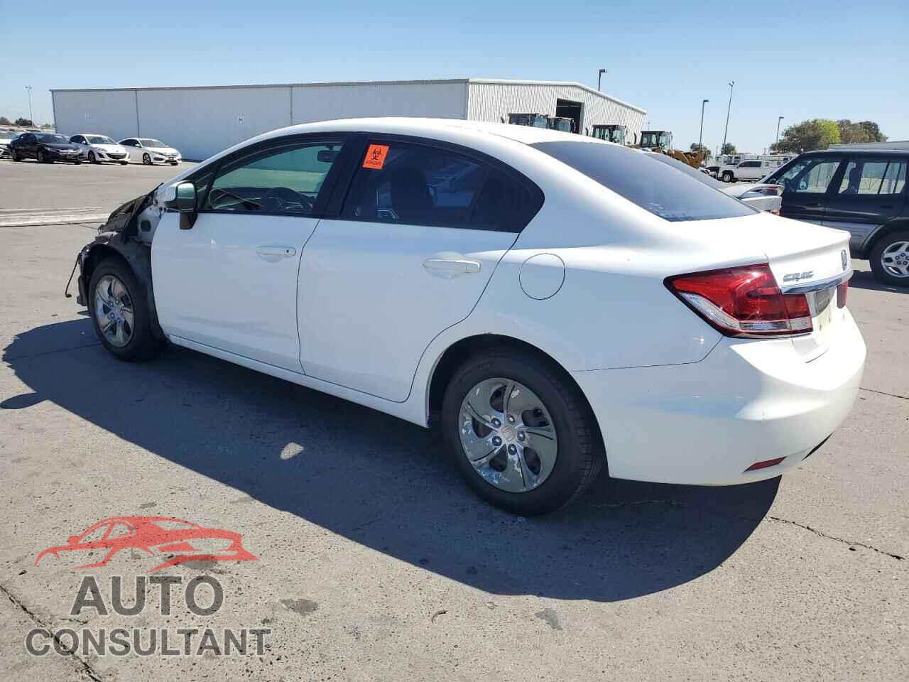 HONDA CIVIC 2013 - 19XFB2F55DE280420