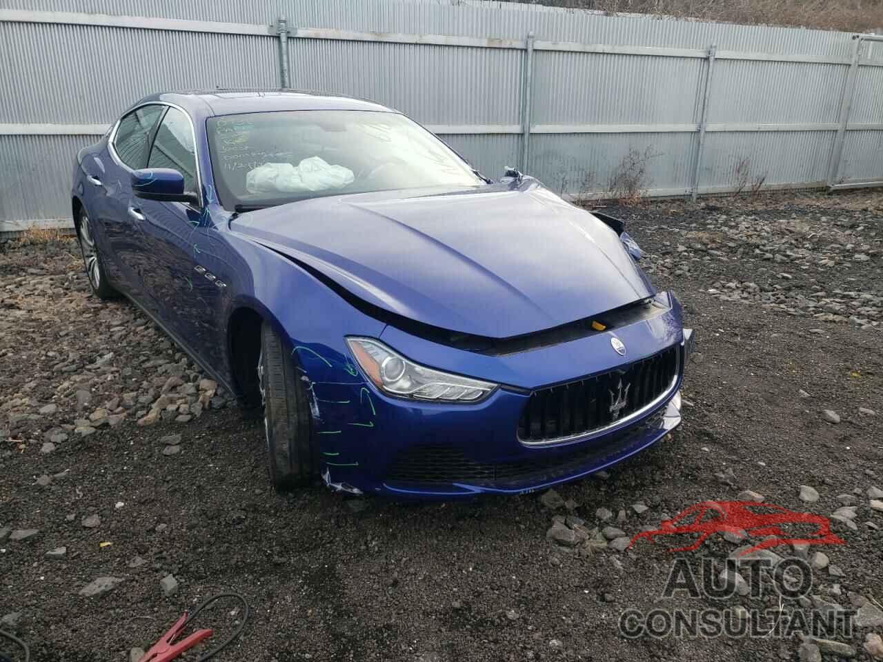 MASERATI ALL MODELS 2016 - ZAM57RTA3G1176938