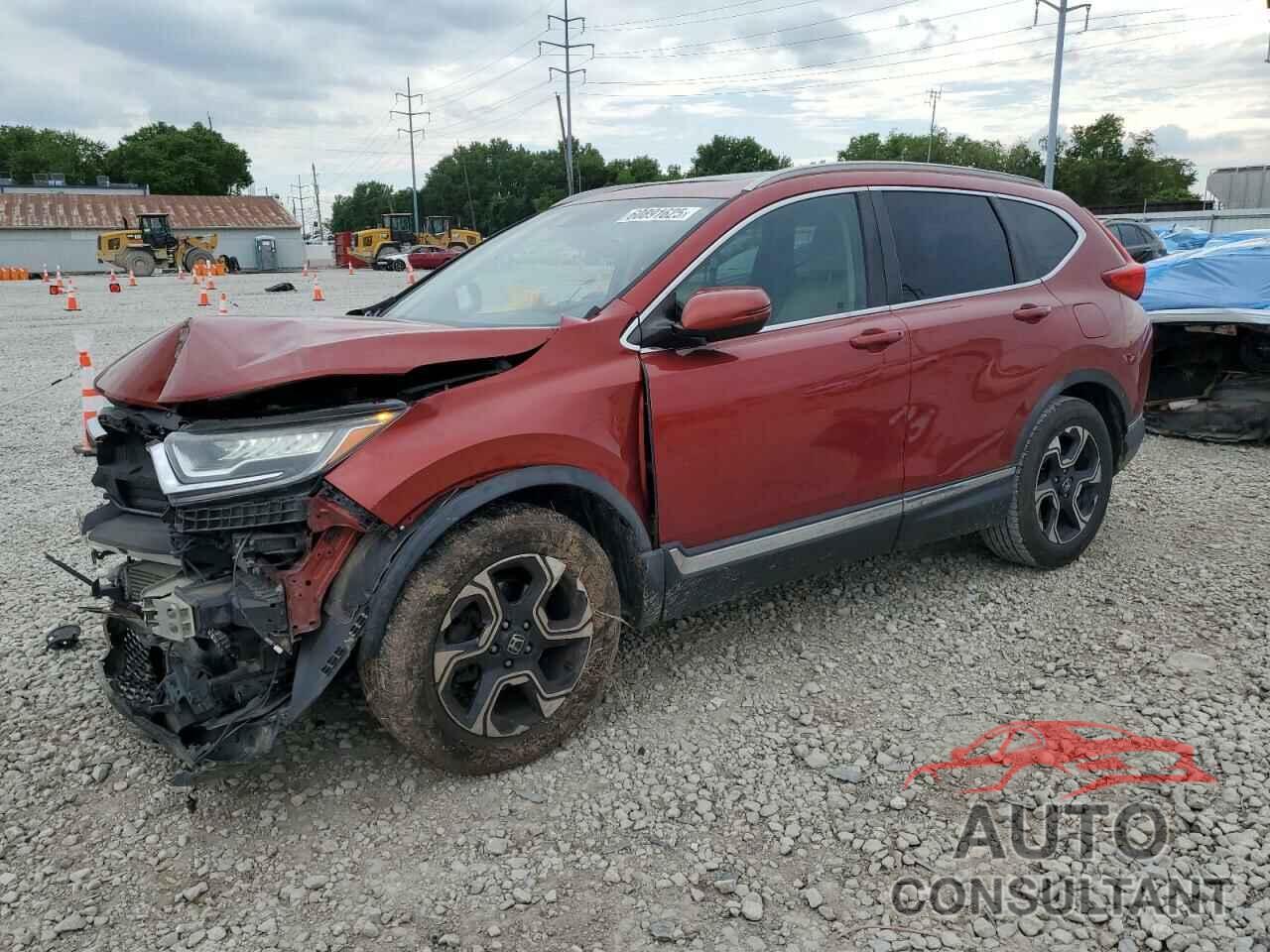 HONDA CRV 2017 - 5J6RW2H98HL044837